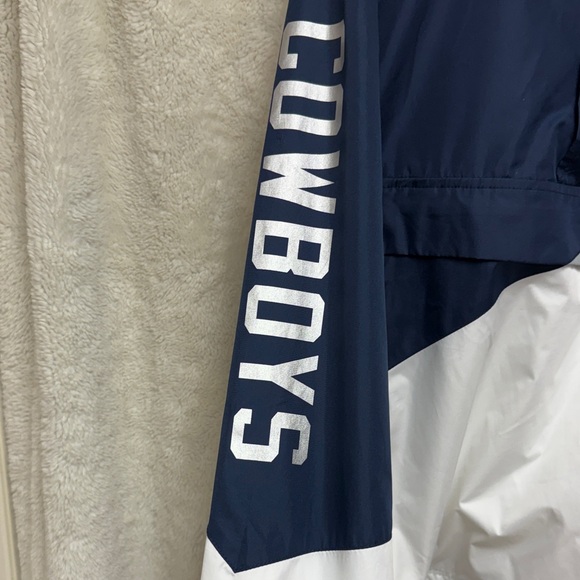 NFL Navy and White Windbreaker Jacket - Picture 4 of 5